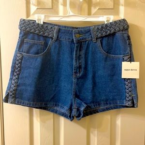 Revolve Superdown Highwaisted Jean Shorts